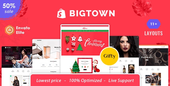 Bigtown - Shopify Multi-Purpose Responsive Theme