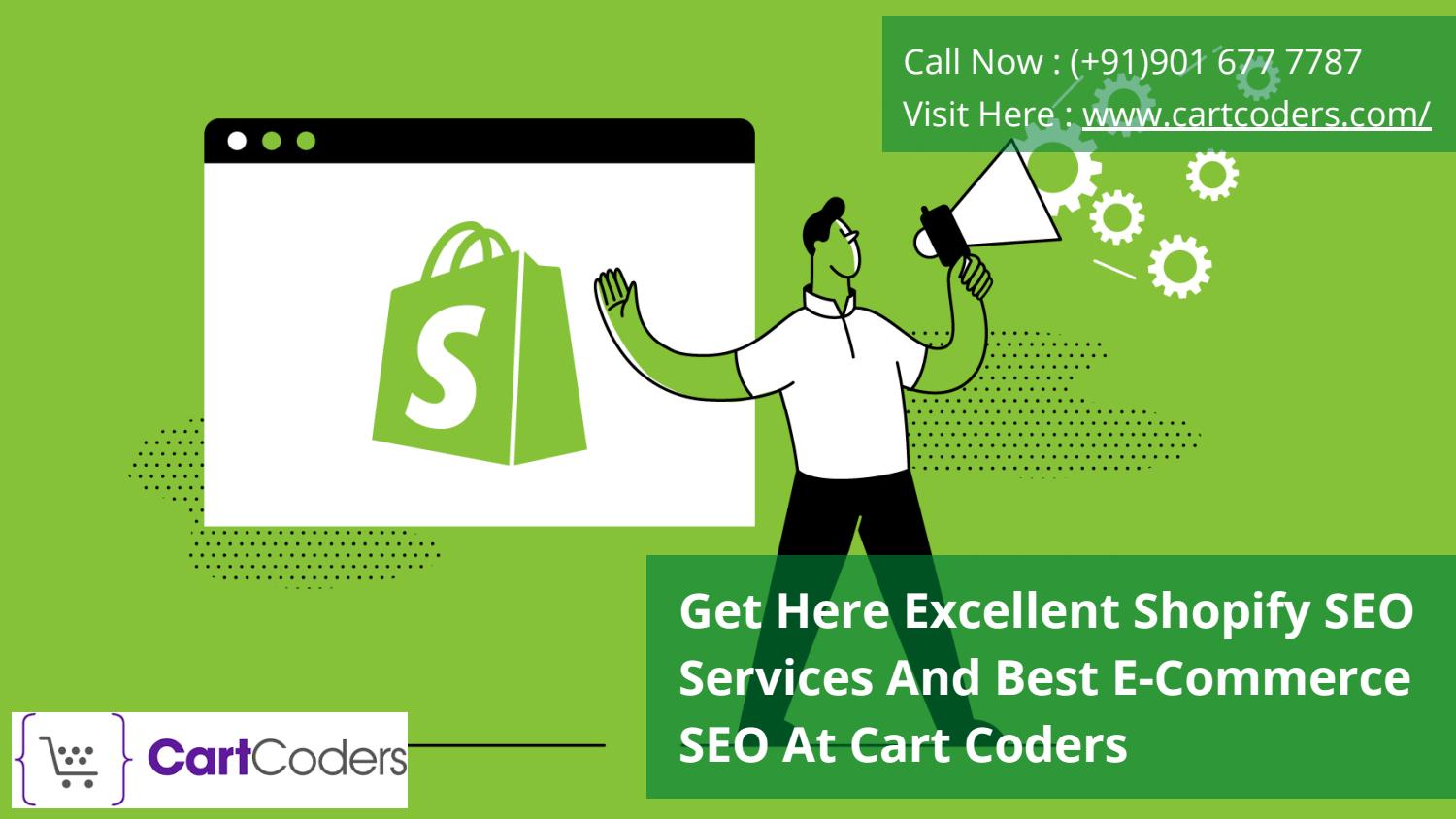 CartCoders - #1 Shopify SEO Experts offers latest Shopify SEO strategy